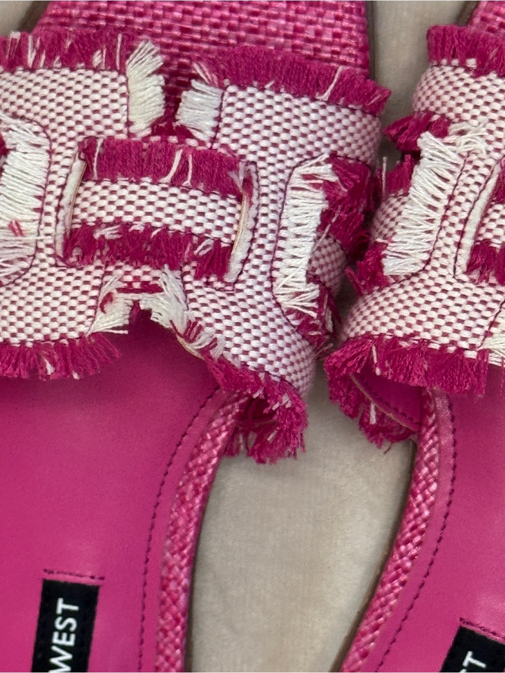 Nine West Hot Pink Germanny Size 5.